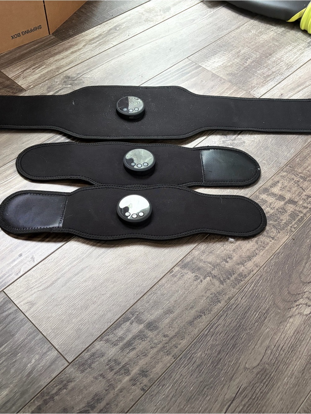 Electronic Muscle Stimulator Ab, and arm Belts (3-Piece)
